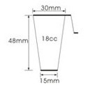 Nurture seedling plastic pot