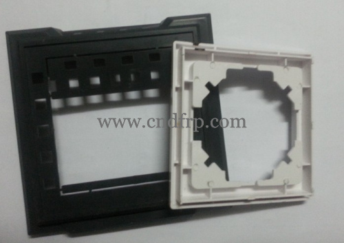 Injection plastic shells