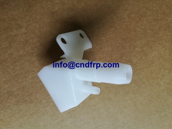 Injection molding plastic part